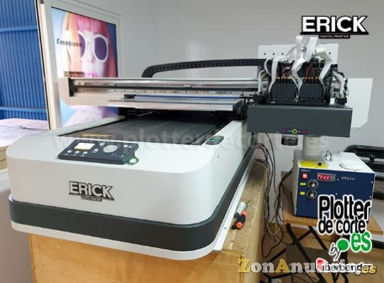 Nueva impresora plana Erick 6090 mesa impresion UV