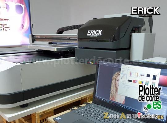 Nueva impresora plana Erick 6090 mesa impresion UV