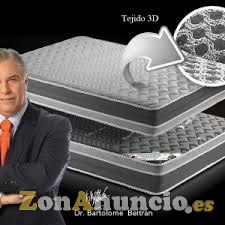 Colchón Memory Lux viscoelástica y carbono activo