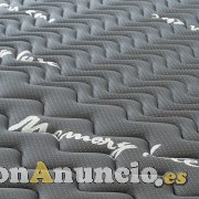 Colchón Memory Lux viscoelástica y carbono activo