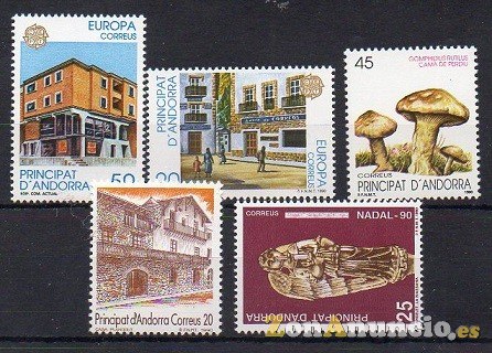 Cambio sellos 3x1 de España y Andorra.