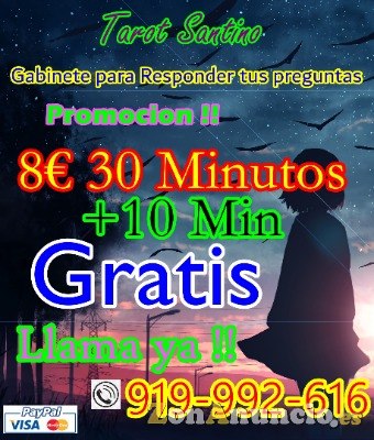 consulta tarot los 30 min+10 min gratis