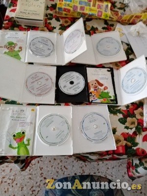 8 DVD de Beyby Einstein para peques