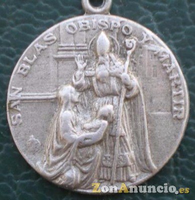 MEDALLA SAN BLAS