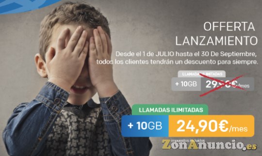 Tarifas desde 2.99 euros con 500 Megas