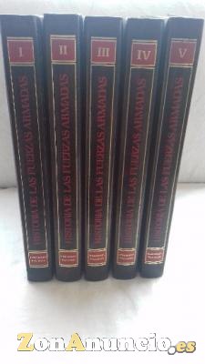 Historia de las fuerzas armadas (5 tomos)