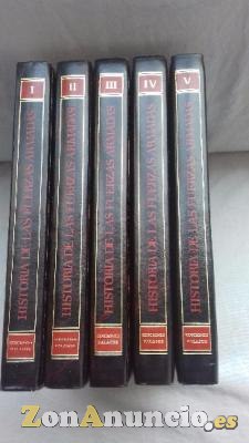 Historia de las fuerzas armadas (5 tomos)