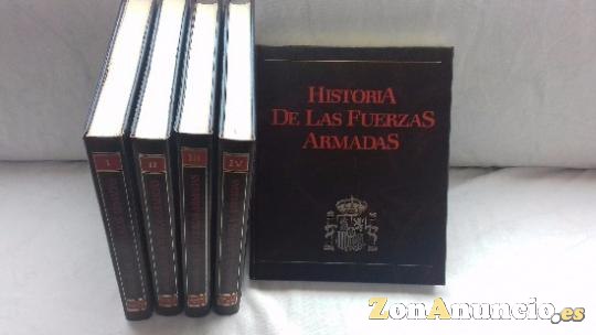 Historia de las fuerzas armadas (5 tomos)