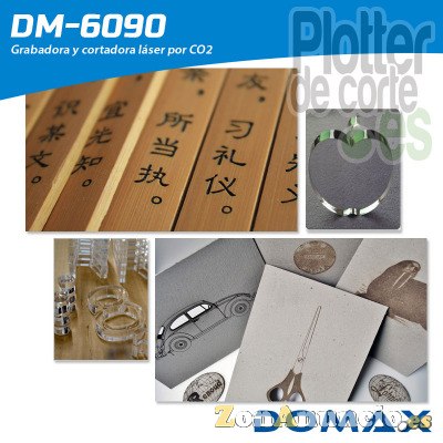 Nueva cortadora laser profesional co2 de 60x90 cm Domax