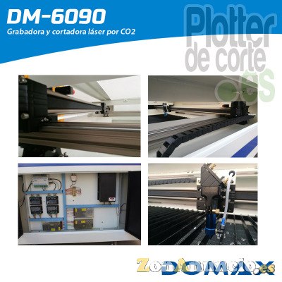 Nueva cortadora laser profesional co2 de 60x90 cm Domax