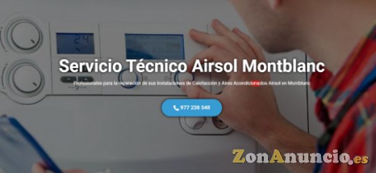 Servicio Técnico Airsol Montblanc 977208381
