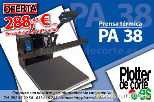 Nueva prensa termica economica 38x38 cm plancha transfer