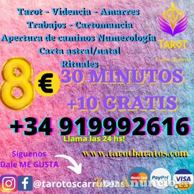 Llama y consulta por 30 minutos+10 minutos de regalo