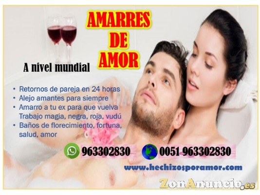 AMARRES DE AMOR RESULTADOS EN SOLO UNA SEMANA