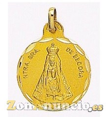 MEDALLA VIRGEN BEGOÑA EN ORO Y EN PLATA.