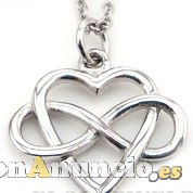 COLGANTES PULSERAS PENDIENTES INFINITO oro y plata