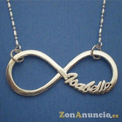COLGANTES PULSERAS PENDIENTES INFINITO oro y plata