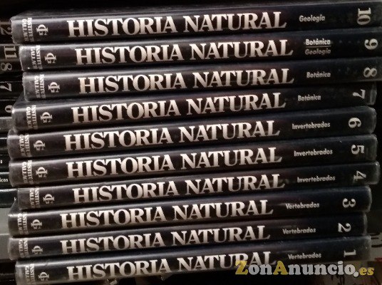 HISTORIA NATURAL COMPLETA (12 TOMOS).
