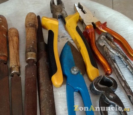 Herramientas de trabajo usadas