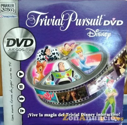 JUEGO TRIVIAL PURSUIT DISNEY DVD DE HASBRO