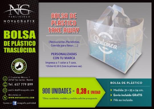 Bolsas take away personalizadas