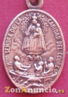 Medallas CARIDAD DEL COBRE oro y plata