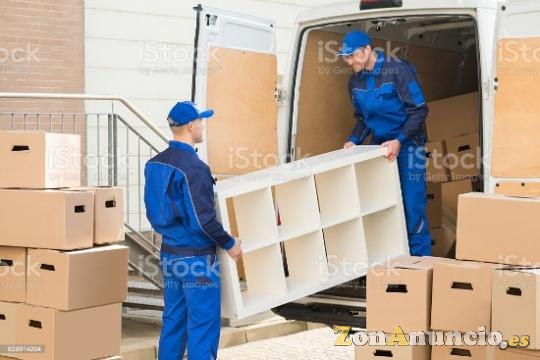 Mudanzas portes económicos. Guardamuebles propios 8 €/m2
