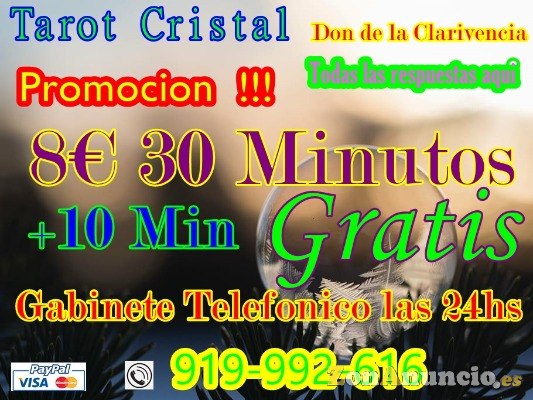 Las 24 hs tarot de 30 min+10 min gratis
