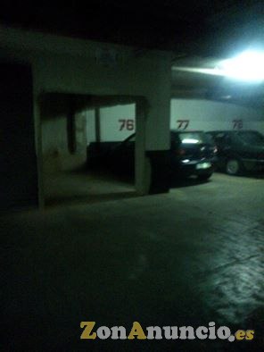 SE ALQUILA PLAZA DE GARAJE ZONA CENTRO