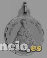 Medallas virgen del camino Leon oro y plata