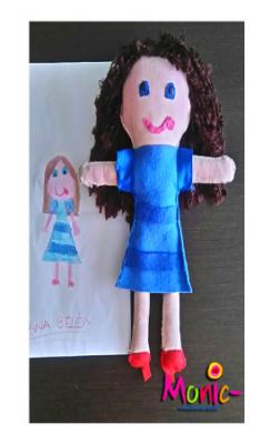 -Envia el dibujo de tu niñ@ y lo hacemos realidad,-