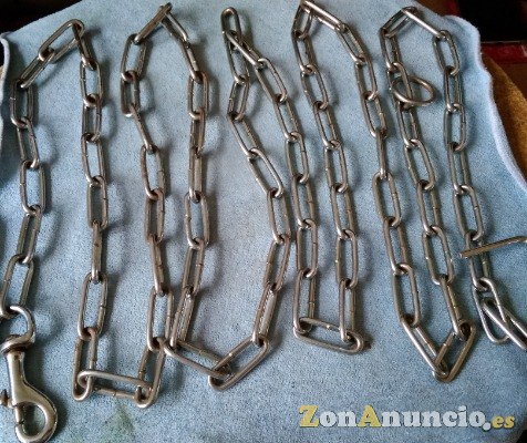 CADENA DE HIERRO PARA PERRO CAZA GANADO