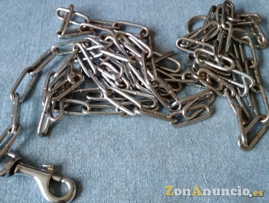 CADENA DE HIERRO PARA PERRO CAZA GANADO