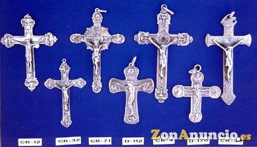 cruces-cristos en oro y plata