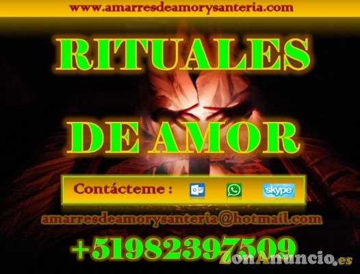 AMARRES DE AMOR EFECTIVOS Y ECONÓMICOS