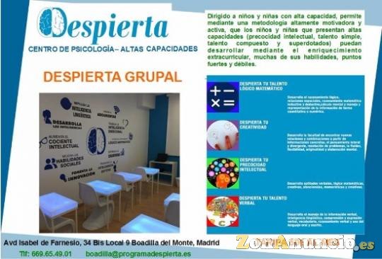 Centro de psicología Despierta Boadilla