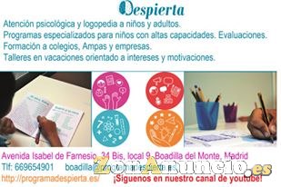 Centro de psicología Despierta Boadilla