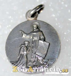 MEDALLAS, LLAVES y CRUCES bendicion San Francisco