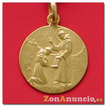 MEDALLAS, LLAVES y CRUCES bendicion San Francisco