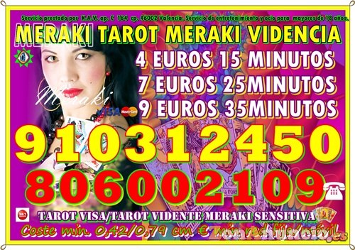 TAROT OFERTAS POR VISA 910312450/806002109