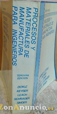 Procesos y Materiales de Manufactura para Ingenieros