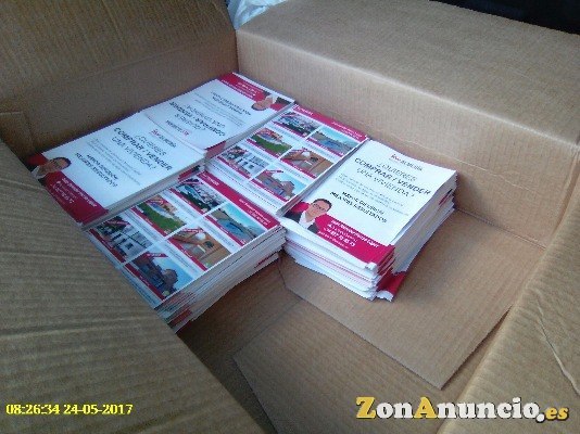 Se reparte publicidad en Almeria capital y Pueblos