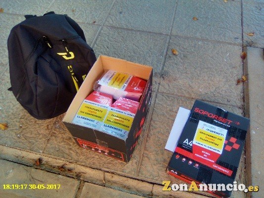 Se reparte publicidad en Almeria capital y Pueblos