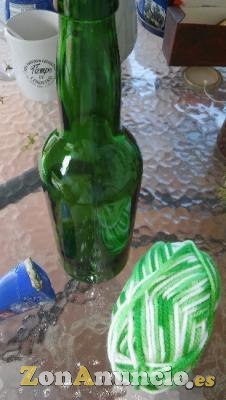 Botella Decorada Green-Bottle