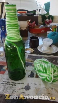 Botella Decorada Green-Bottle
