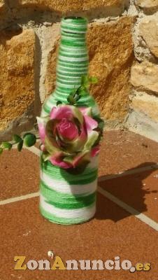 Botella Decorada Green-Bottle