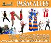 Venta Otros Servicios: Pasacalles, artistas circenses, malabaristas,