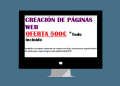 Venta Informática y web: OFERTA, Creación de Páginas Web