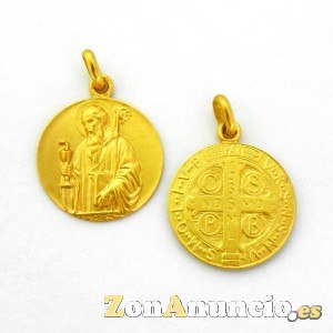 MEDALLAS, LLAVES y CRUCES SAN BENITO