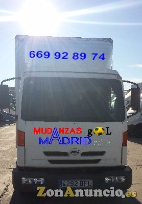 Mudanzas y portes muy economicos.